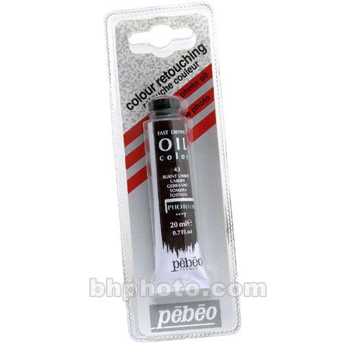 Pebeo Oil Color Paint: No.43 Burnt Umber - 3/4x4