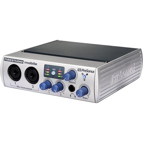 PreSonus FireStudio Mobile - 10 x 6 FireWire FIRESTUDIO MOBILE, PreSonus, FireStudio, Mobile, 10, x, 6, FireWire, FIRESTUDIO, MOBILE