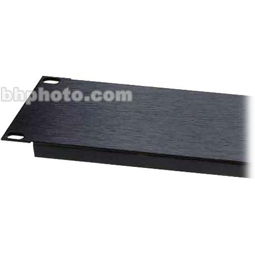 Raxxess Aluminum Flanged, Model AFG4 4-Space Panel (Black) AFG-4