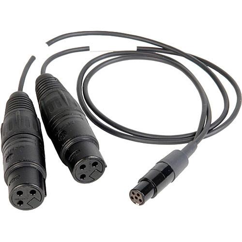 Remote Audio 5-Pin TA5-Female to 2 3-Pin XLR CAZSTA100XYTA5