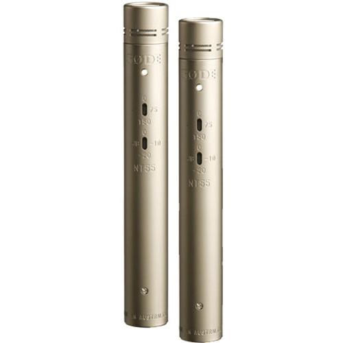 Rode NT55 Compact Condenser Microphone NT55 MATCHED PAIR, Rode, NT55, Compact, Condenser, Microphone, NT55, MATCHED, PAIR,
