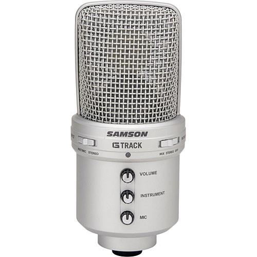 Samson  G-Track USB Recording Microphone SAGM1U, Samson, G-Track, USB, Recording, Microphone, SAGM1U, Video