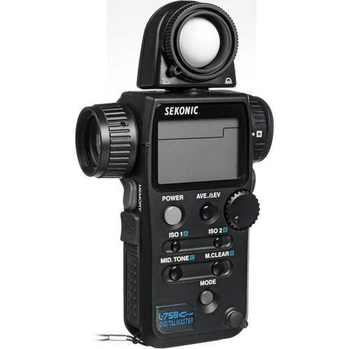 Sekonic L-758Cine DigitalMaster Light Meter 401-760, Sekonic, L-758Cine, DigitalMaster, Light, Meter, 401-760,