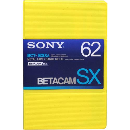 Sony  BCT-62SXA Betacam SX Cassette BCT62SXA, Sony, BCT-62SXA, Betacam, SX, Cassette, BCT62SXA, Video