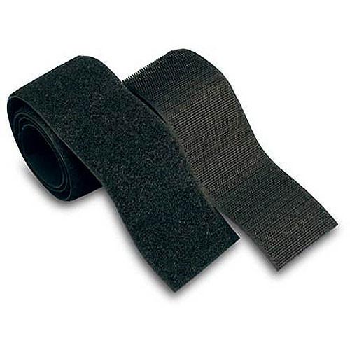 TecNec VEL-90209 Set of 4 Touch-fastener Strips (Black)