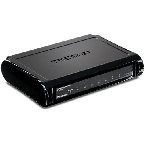 TRENDnet  8-Port 10/100Mbps Switch TE100-S8, TRENDnet, 8-Port, 10/100Mbps, Switch, TE100-S8, Video