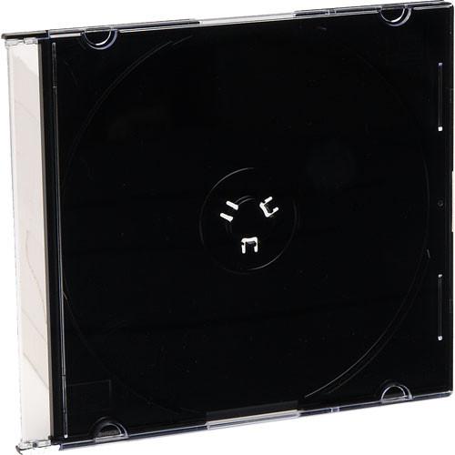 Verbatim CD/DVD Black Slim Storage Cases (200) 94868