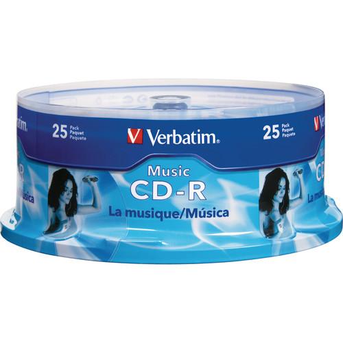 Verbatim Music CD-R 700MB Recordable Compact Disc 96155, Verbatim, Music, CD-R, 700MB, Recordable, Compact, Disc, 96155,