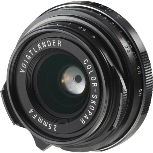 Voigtlander Color-Skopar 25mm f/4 P Pancake Lens BA214P