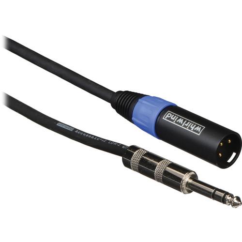 Whirlwind STM10 - 3-Pin Male XLR to 1/4