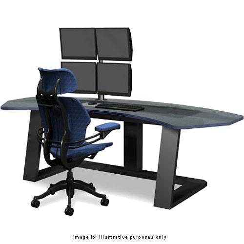 Winsted Digital Desk with Dual LCD Mounts, Model E4656 E4656, Winsted, Digital, Desk, with, Dual, LCD, Mounts, Model, E4656, E4656,