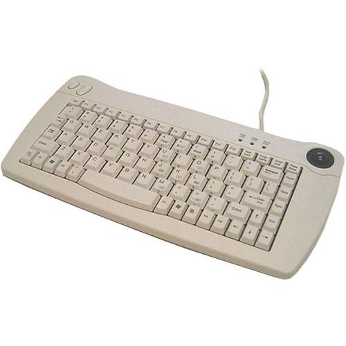 Adesso ACK-5010UW USB Mini-Trackball Keyboard (White) ACK-5010UW