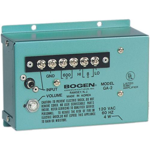 Bogen Communications GA2 1.5W Utility Amplifier GA2, Bogen, Communications, GA2, 1.5W, Utility, Amplifier, GA2,