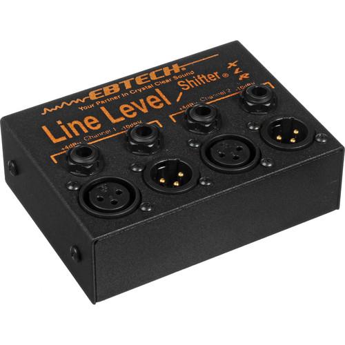 Ebtech LLS-2-XLR - Dual Channel Line Level Shifter LLS-2-XLR