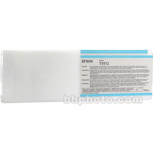 Epson UltraChrome K3 Cyan Ink Cartridge (700 ml) T591200