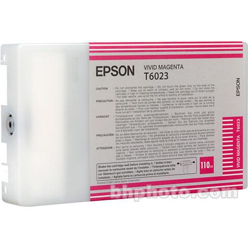 Epson UltraChrome Vivid Magenta Ink Cartridge (110ml) T602300, Epson, UltraChrome, Vivid, Magenta, Ink, Cartridge, 110ml, T602300