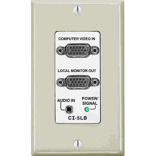 FSR CI-5LB-IVO Wall Plate Interface and EQ (Ivory) CI-5LB-IVO