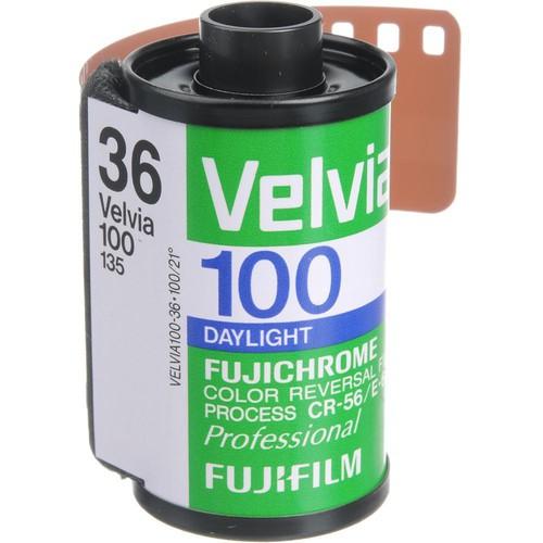Fujifilm Fujichrome Velvia 100 Professional RVP 100 Color
