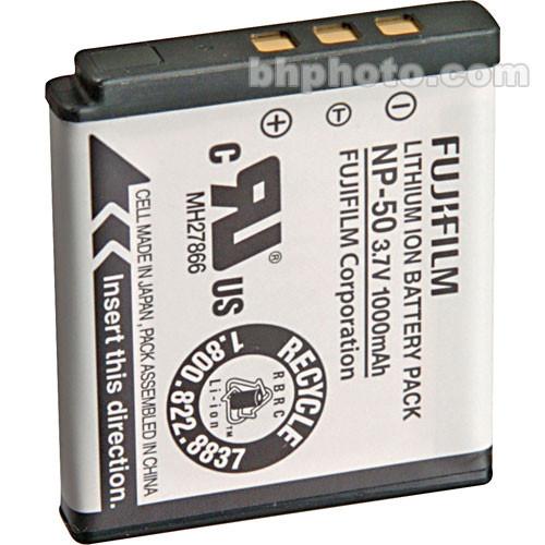 Fujifilm NP-50 Lithium-Ion Battery (3.7v 1000mAh) 15764041, Fujifilm, NP-50, Lithium-Ion, Battery, 3.7v, 1000mAh, 15764041,
