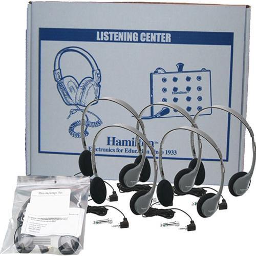 HamiltonBuhl LCB/12/HA2V 12-User Headphone Lab Pack LCB/12/HA2V