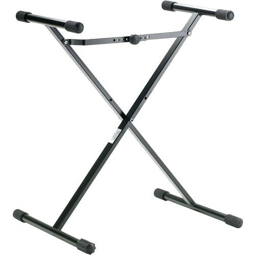 K&M 18969 X-Style Keyboard Stand for Kids (Black) 18969-071-55