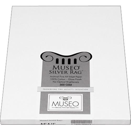 Museo Silver Rag Paper - 8.5x11