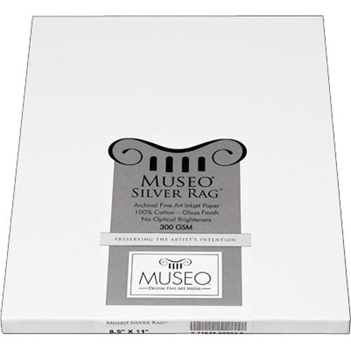 Museo Silver Rag Paper - 8.5x11