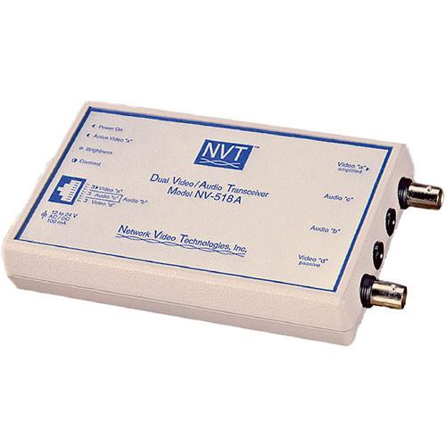 NVT NV-518A Dual Video/Audio Active Transceiver NV-518A, NVT, NV-518A, Dual, Video/Audio, Active, Transceiver, NV-518A,