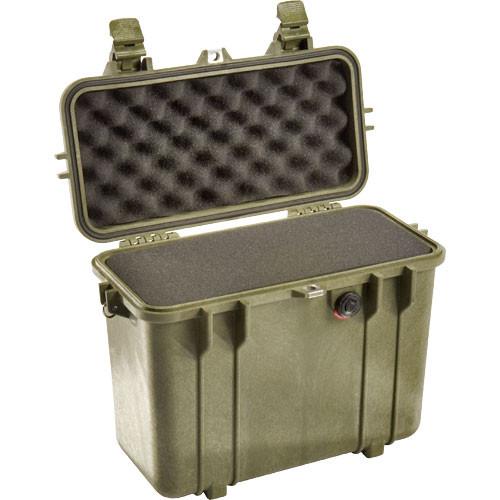 Pelican 1430 Top Loader Case with Foam (Olive Drab) 1430-000-130