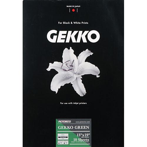 Pictorico Gekko Green Paper (330gsm) for Inkjet - 13x19