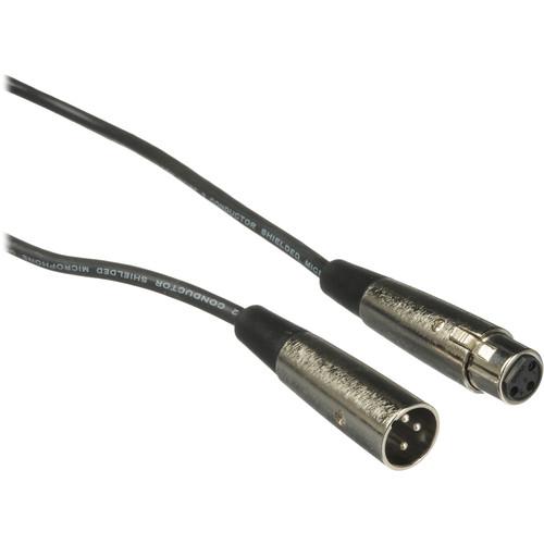 Pro Co Sound StageMASTER XLR Male to XLR Female Cable - 1' SMM-1