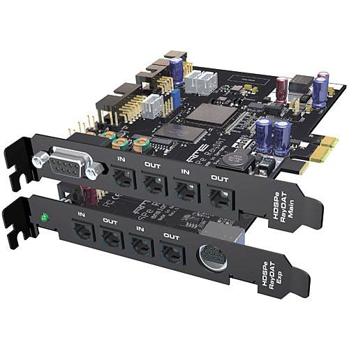 RME HDSPe RayDAT - 36 Channel Digital Audio & HDSP RAYDAT