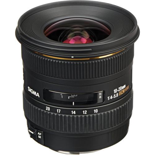 Sigma 10-20mm f/4-5.6 EX DC HSM Lens for Canon EF Mount
