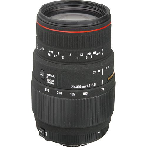 Sigma 70-300mm f/4-5.6 APO DG Macro Lens for Nikon AF-D 5A8306