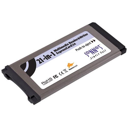 Sonnet File Mover Multimedia Memory Card Reader & MMRW-E34
