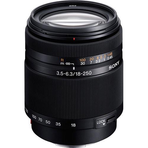 Sony 18-250mm f/3.5-6.3 DT Alpha A-Mount Wide-Telephoto SAL18250