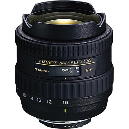 Tokina 10-17mm f/3.5-4.5 AT-X 107 DX AF Fisheye Lens for Nikon