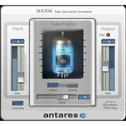 Antares Audio Technologies WARM - Tube Saturation 35602E, Antares, Audio, Technologies, WARM, Tube, Saturation, 35602E,