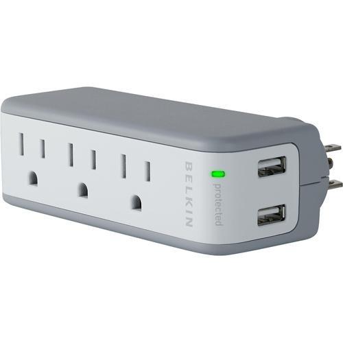 Belkin Mini Surge Protector with USB Charger BZ103050QTVL