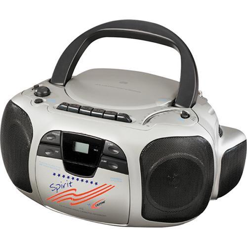 Califone  Spirit CD/Cassette/Radio Boom Box 1776