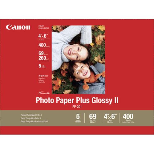 Canon  Photo Paper Plus Glossy II (4 x 6
