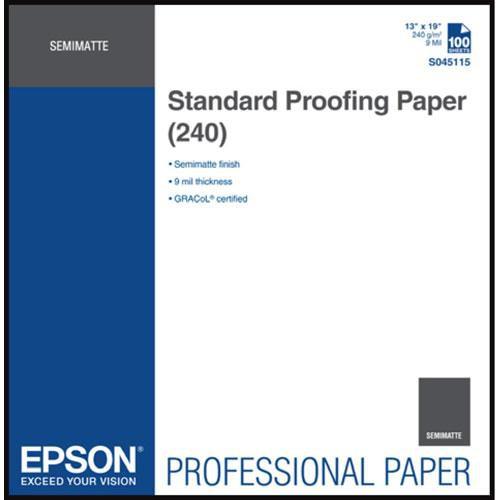 Epson Standard Proofing Paper: 13 x 19