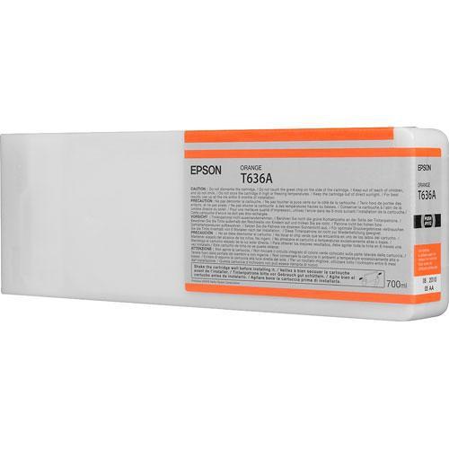 Epson T636A00 Ultrachrome HDR Ink Cartridge: Orange T636A00