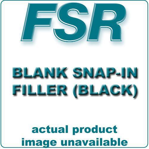 FSR SS-CBLNK-BLK Blank Snap-In Filler 10 Pack SS-CBLNK-BLK