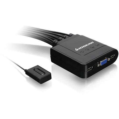 IOGEAR  4-Port USB Cable KVM Switch GCS24U