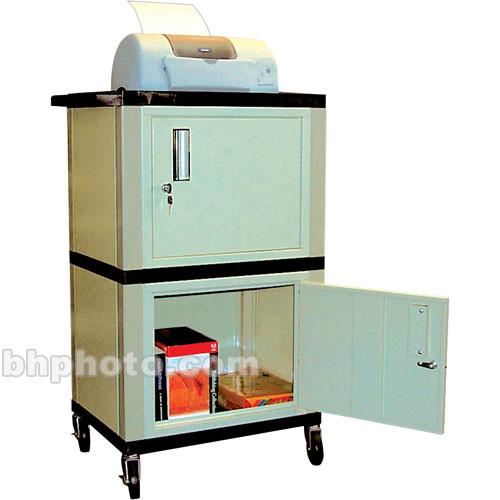 Luxor WT50P Tuffy Dual Cabinet Storage Cart - 24 x 42 x WT50P