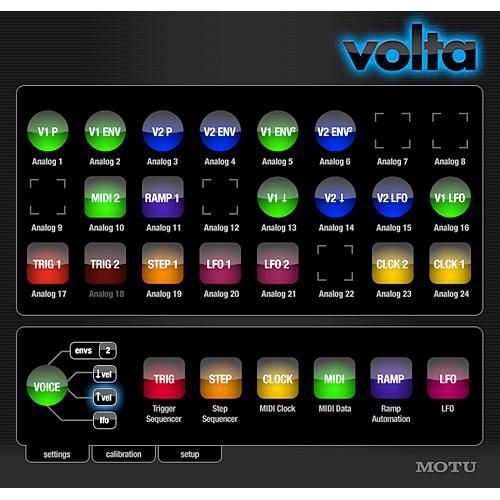 MOTU Volta - Voltage Control Instrument Plug-in 7700, MOTU, Volta, Voltage, Control, Instrument, Plug-in, 7700,