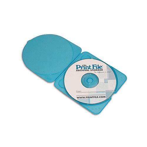 Print File TP-POLY-BLU Blue CD/DVD TRIMpak Case 275-0270