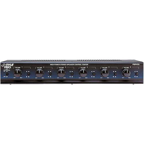 Pyle Pro PSPVC6 6-Channel High Power Speaker Selector PSPVC6, Pyle, Pro, PSPVC6, 6-Channel, High, Power, Speaker, Selector, PSPVC6,