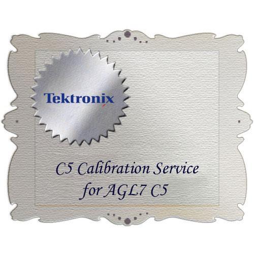 Tektronix C5 Calibration Service for AGL7 C5 AGL7 C5, Tektronix, C5, Calibration, Service, AGL7, C5, AGL7, C5,